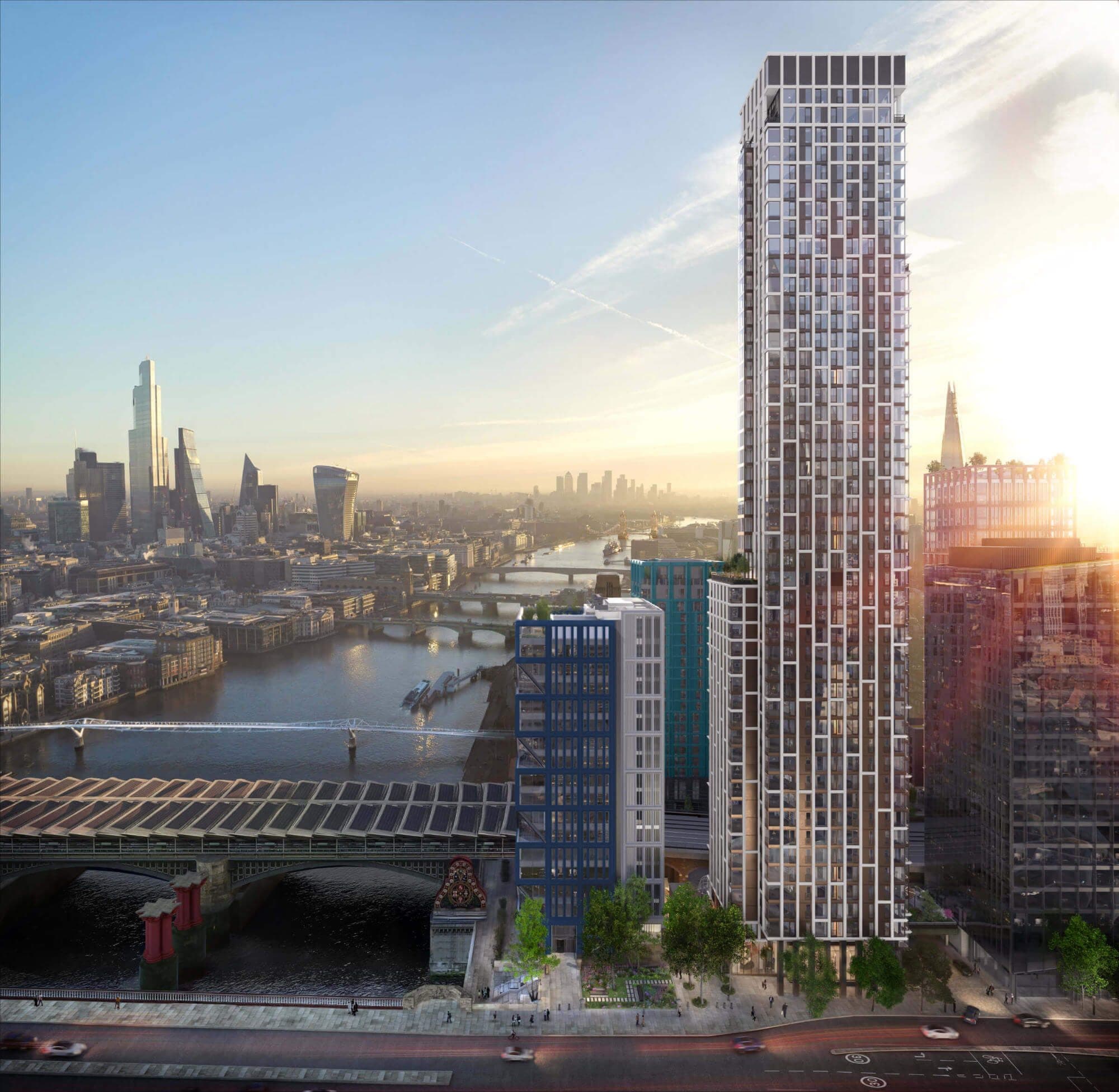 Opus — Native Land tower residences, Southwark SE1