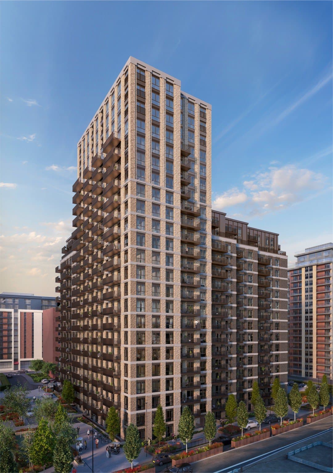 Queens Cross · No.22 — 22-storey tower, Royal Docks E16