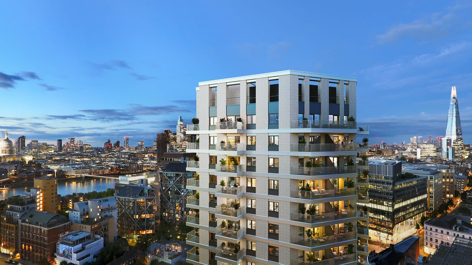 The Edit — contemporary tower, South Bank Low Line, Southwark